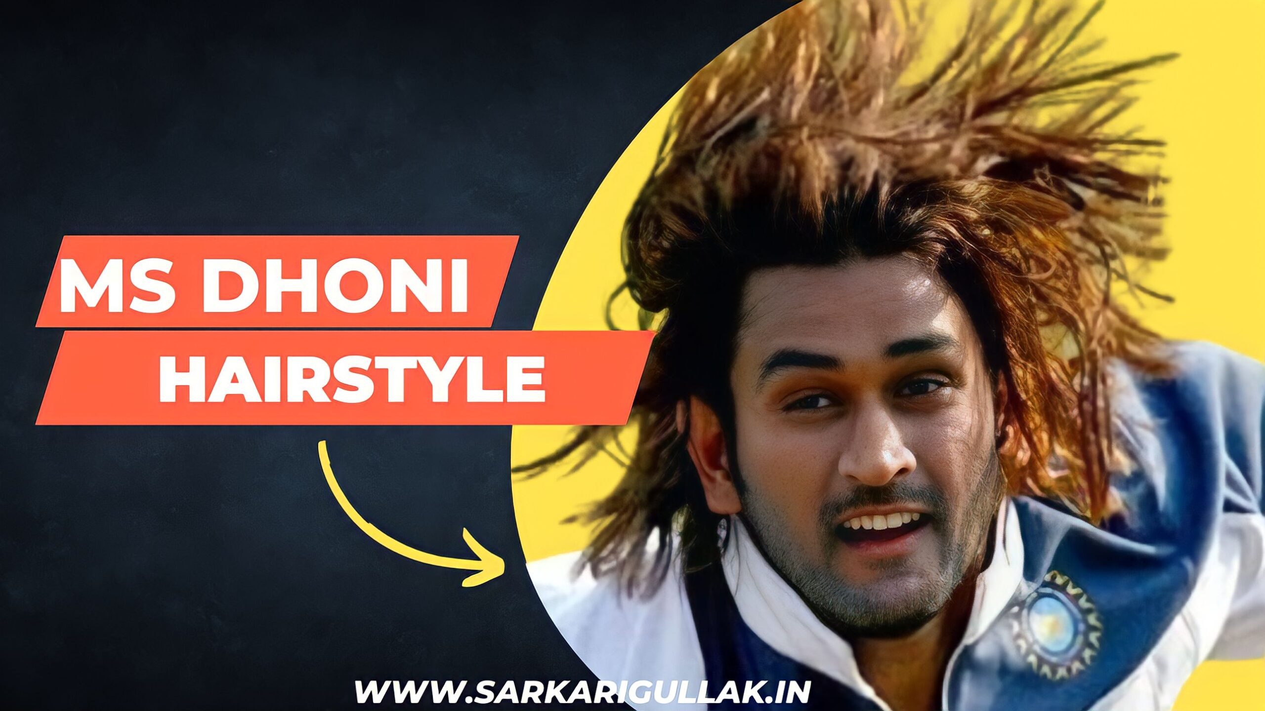 Coming Soon Dhoni in his long hair look  Cricket News